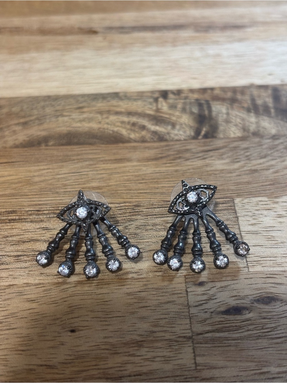 Kendra Scott Mystic Bazzar Callan Ear Jacket Earrings in Gun Metal